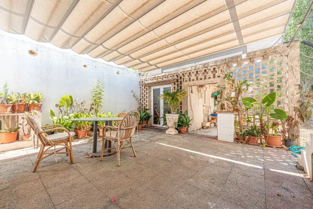 Terrasse von Country house zum Verkauf in Pollença mit Privatgarten, Terrasse und Abstellraum