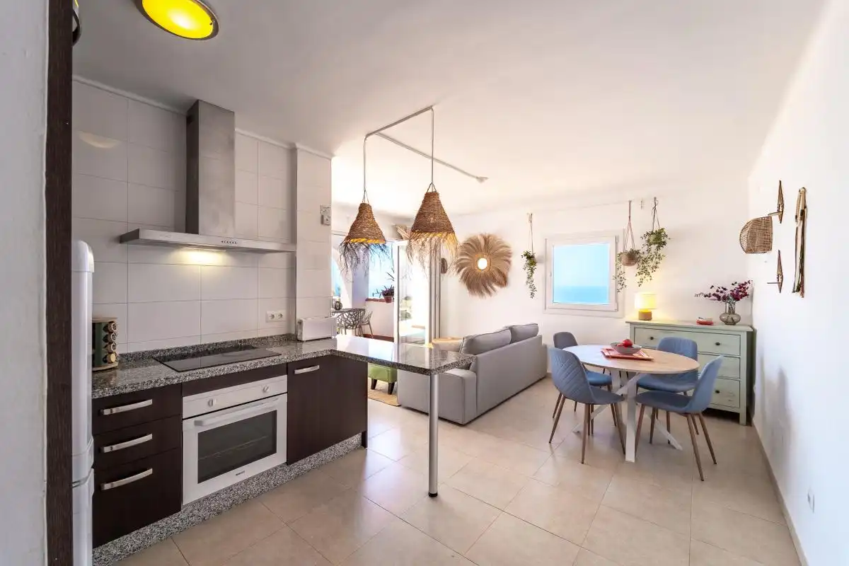Cocina de Ático en venta en Nerja con Aire acondicionado, Calefacción y Terraza