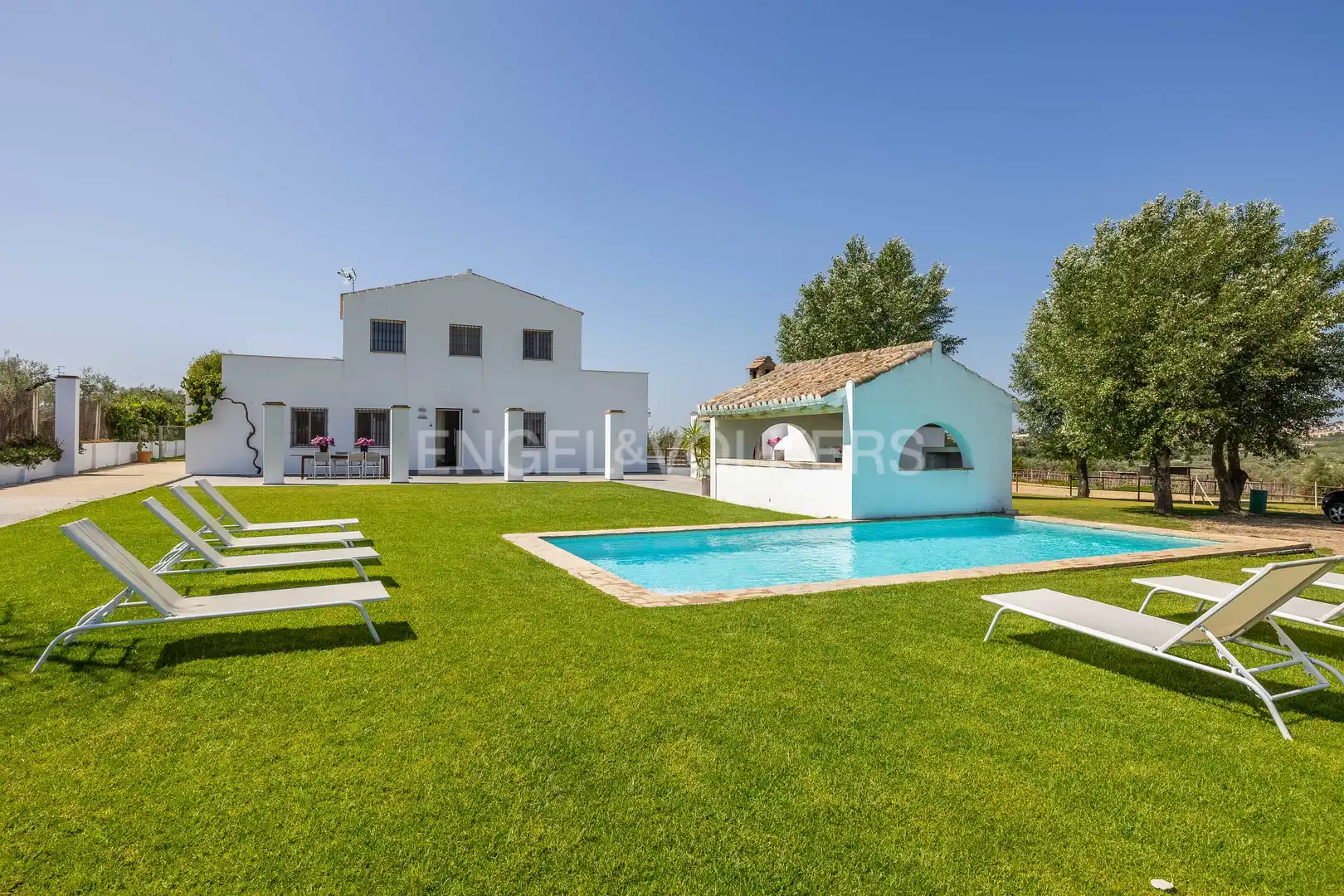 Garten von Country house zum Verkauf in Espartinas mit Klimaanlage, Heizung und Privatgarten