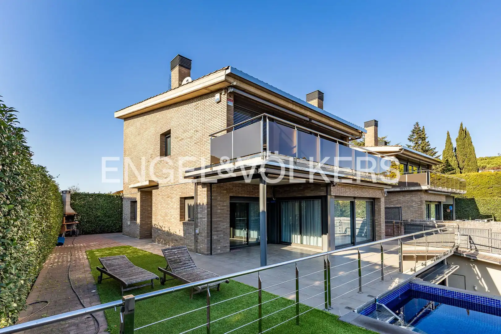 Vista exterior de Casa o chalet en venta en Vallromanes con Aire acondicionado, Calefacción y Jardín privado