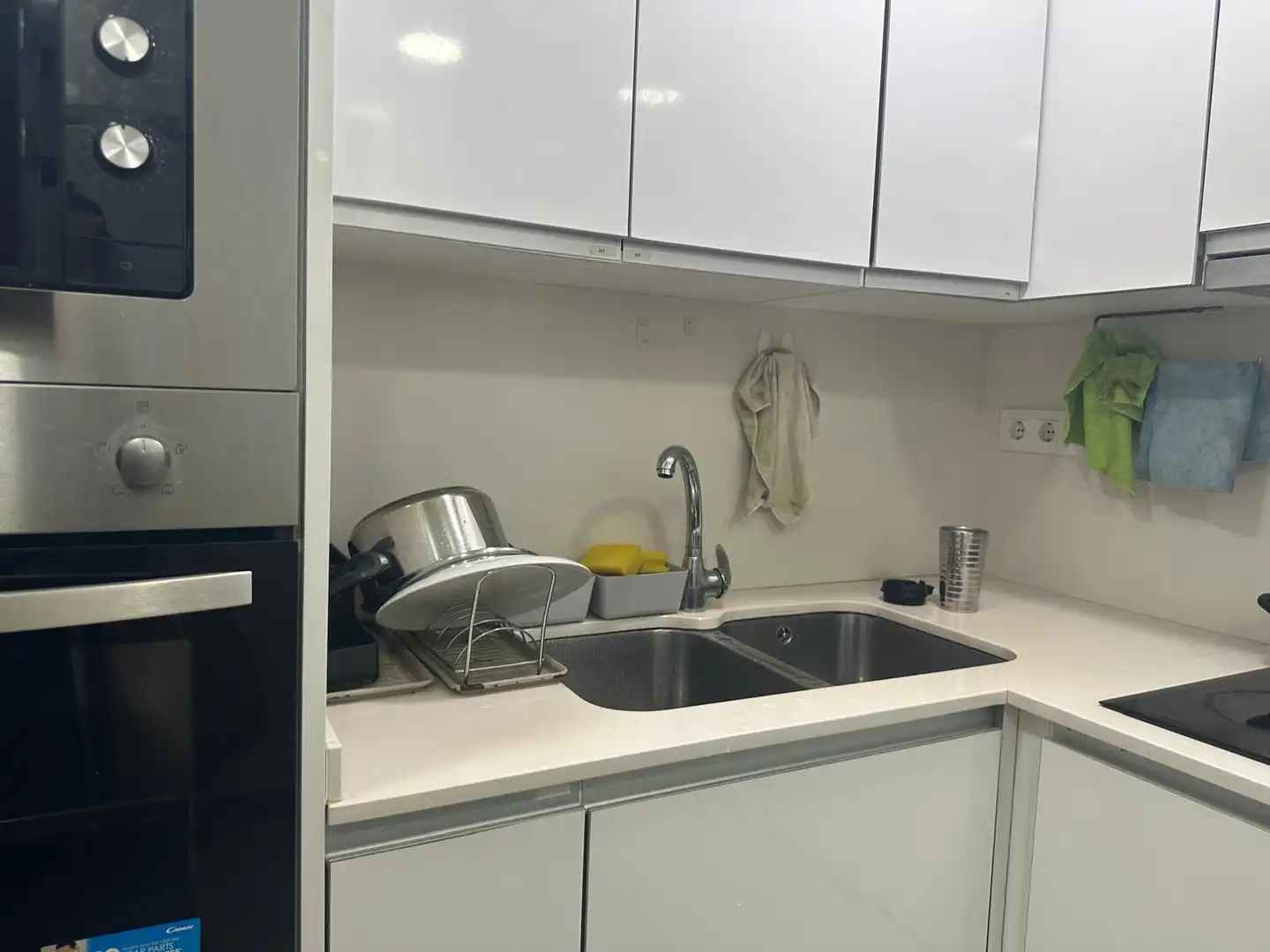 Cuina de Dúplex en venda en L'Hospitalet de Llobregat amb Aire condicionat, Calefacció i Parquet