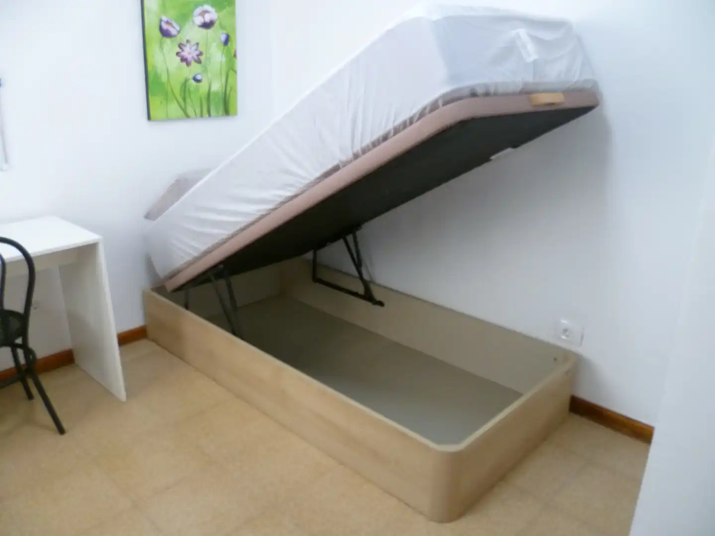 Schlafzimmer von Einfamilien-Reihenhaus zur Miete in San Cristóbal de la Laguna mit Terrasse, Möbliert und Ofen