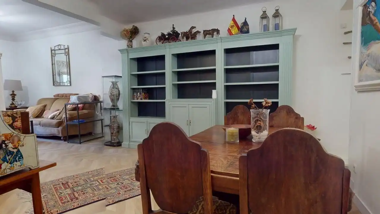 Esszimmer von Wohnung zur Miete in Madrid mit Klimaanlage, Heizung und Möbliert