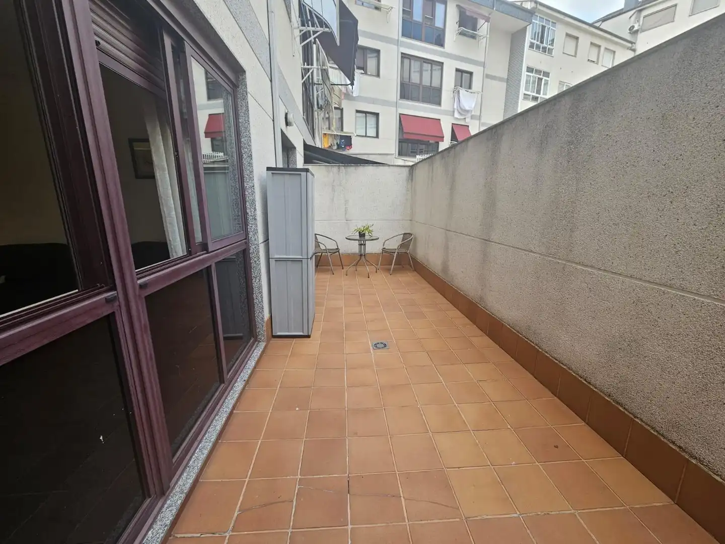 Terrassa de Pis de lloguer en Ourense Capital  amb Calefacció, Terrassa i Moblat