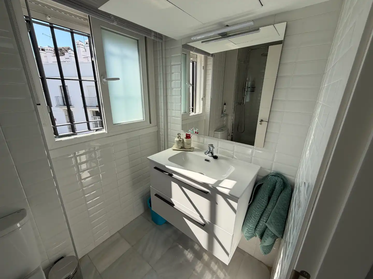Badezimmer von Einfamilien-Reihenhaus zur Miete in Centro