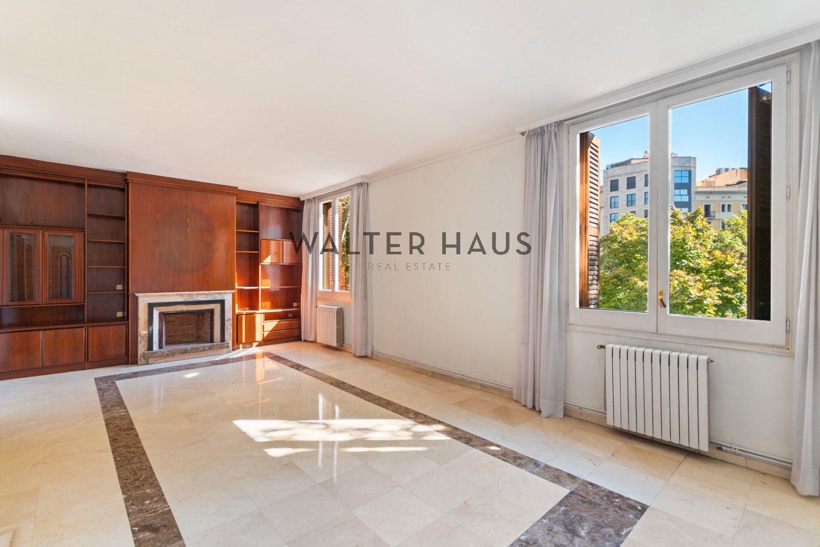 Sala de estar de Piso en venta en  Barcelona Capital con Aire acondicionado, Calefacción y Terraza