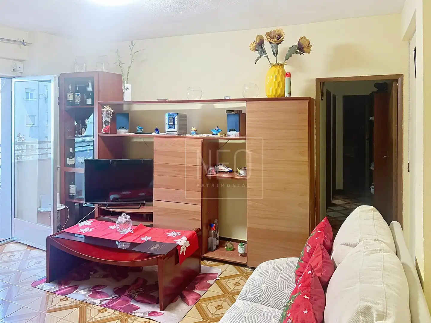 Living room of Flat for sale in Madrid  with Heating and Balcony