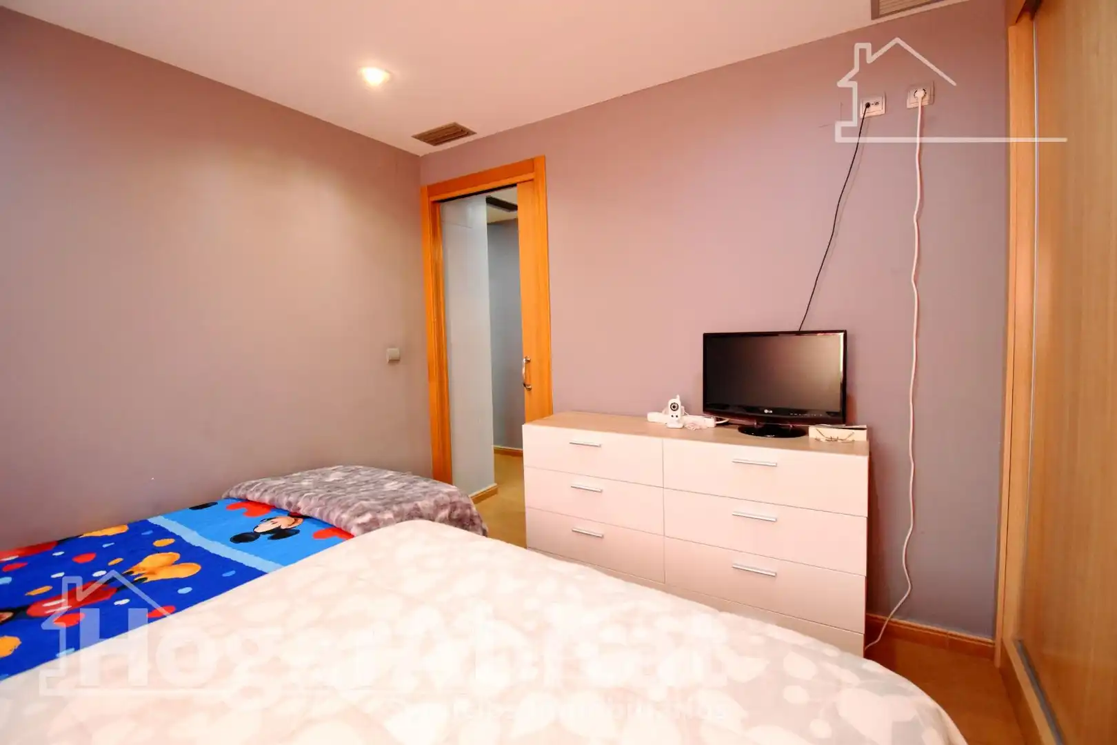 Habitación de Ático en venta en Vilallonga / Villalonga con Aire acondicionado y Terraza