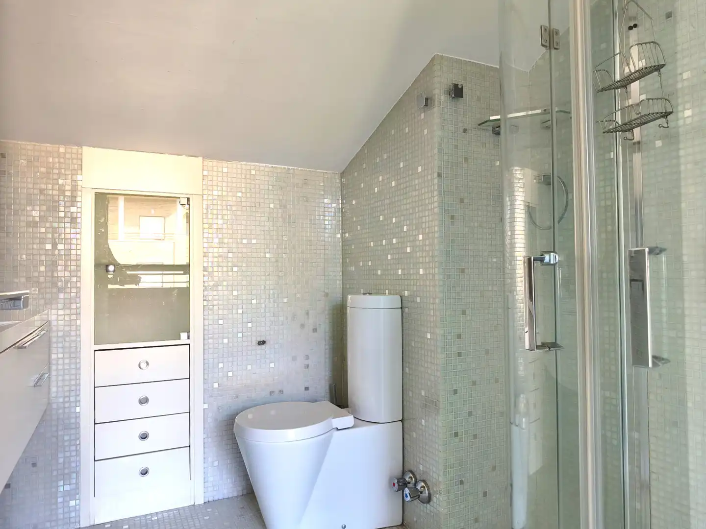 Baño de Casa o chalet en venta en Zaragoza con Aire acondicionado, Jardín privado y Parquet