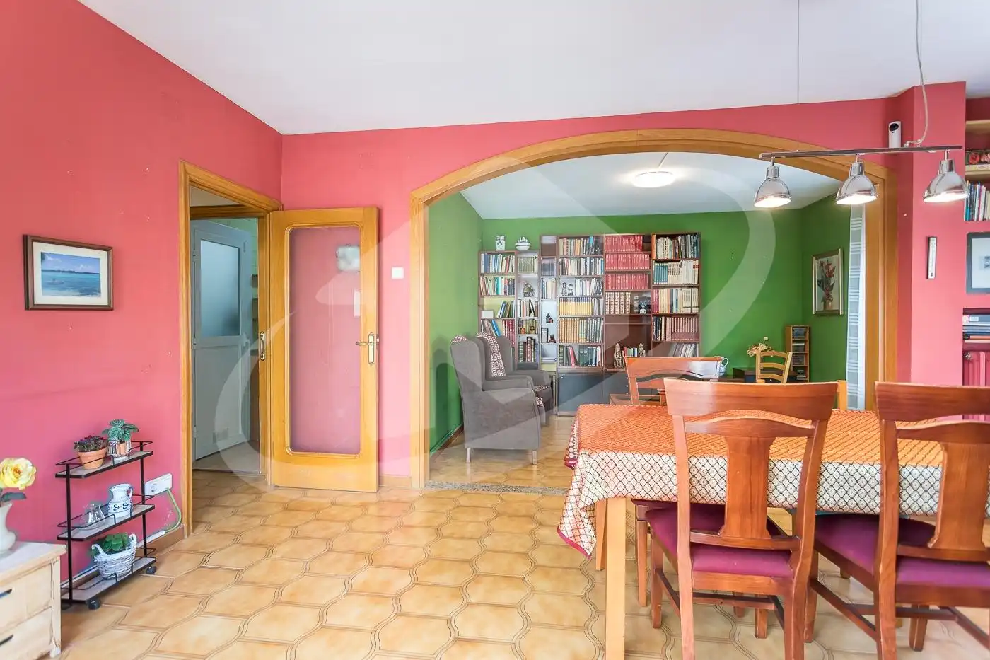 Esszimmer von Wohnung zum Verkauf in Sabadell mit Klimaanlage, Heizung und Balkon
