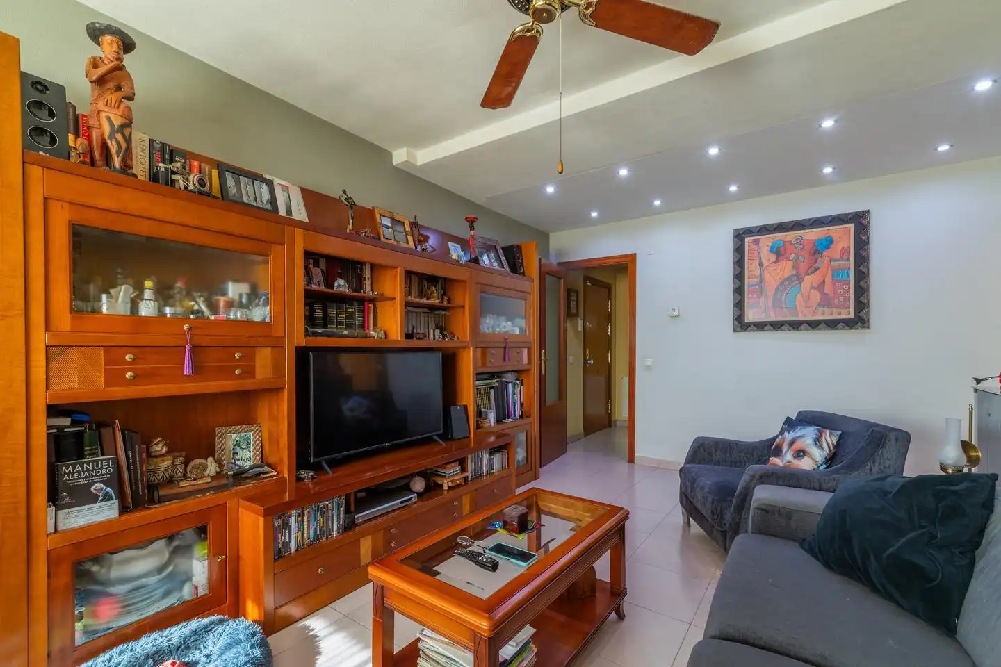 Living room of Flat for sale in Torrejón de Ardoz  with Air Conditioner, Heating and Storage room