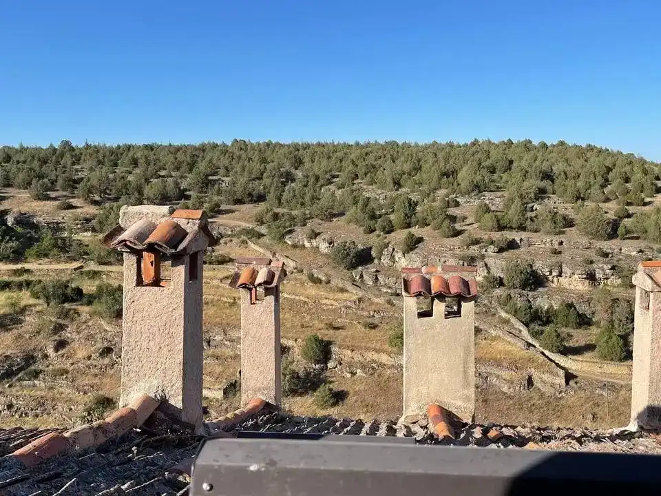 Vista exterior de Piso en venta en Pedraza con Amueblado