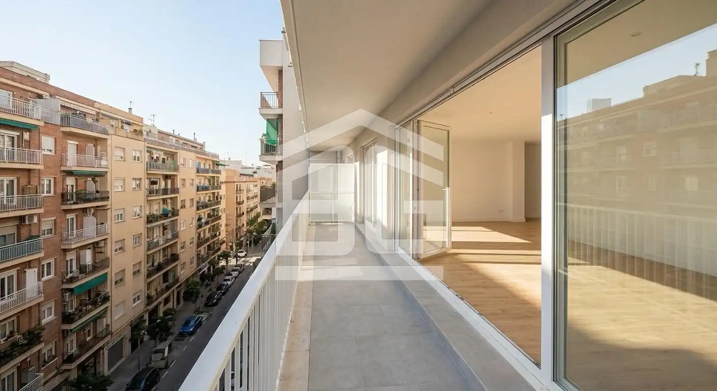 Balcony of Flat for sale in Canovelles  with Air Conditioner, Heating and Parquet flooring