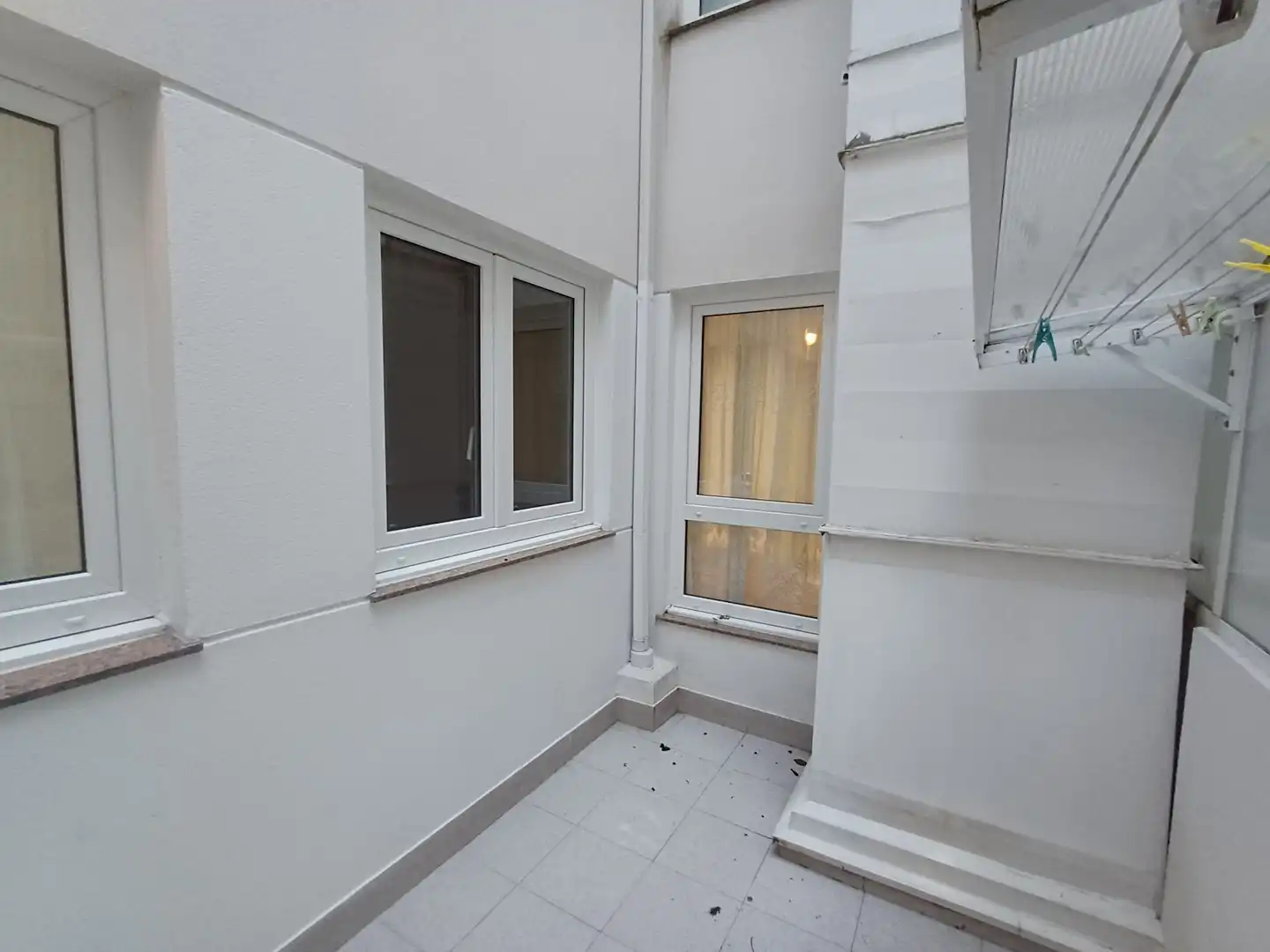 Terrasse von Wohnung zum Verkauf in A Coruña Capital  mit Heizung, Abstellraum und Haustechnik