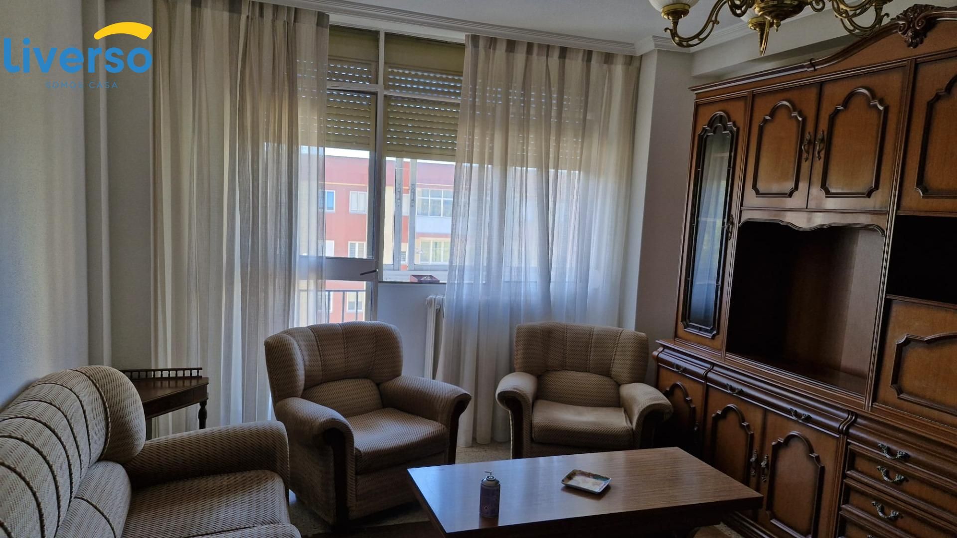 Living room of Flat for sale in Aranda de Duero  with Heating and Terrace