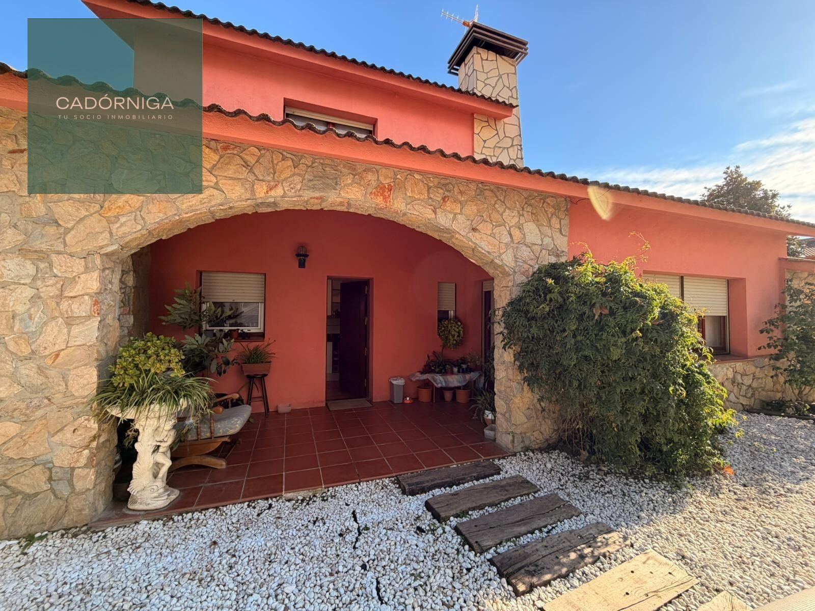Exterior view of House or chalet for sale in Santa Maria de Palautordera  with Heating and Private garden