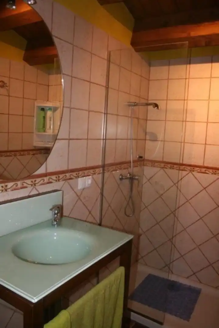 Badezimmer von Einfamilien-Reihenhaus zum Verkauf in Morella mit Terrasse, Abstellraum und Möbliert