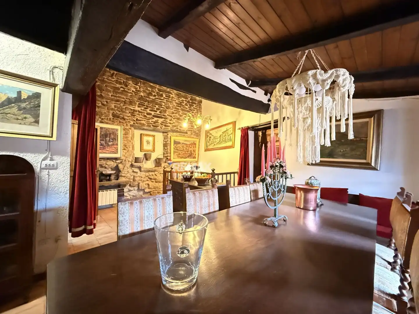 Comedor de Casa o chalet en venta en Rupit i Pruit con Calefacción, Terraza y Balcón