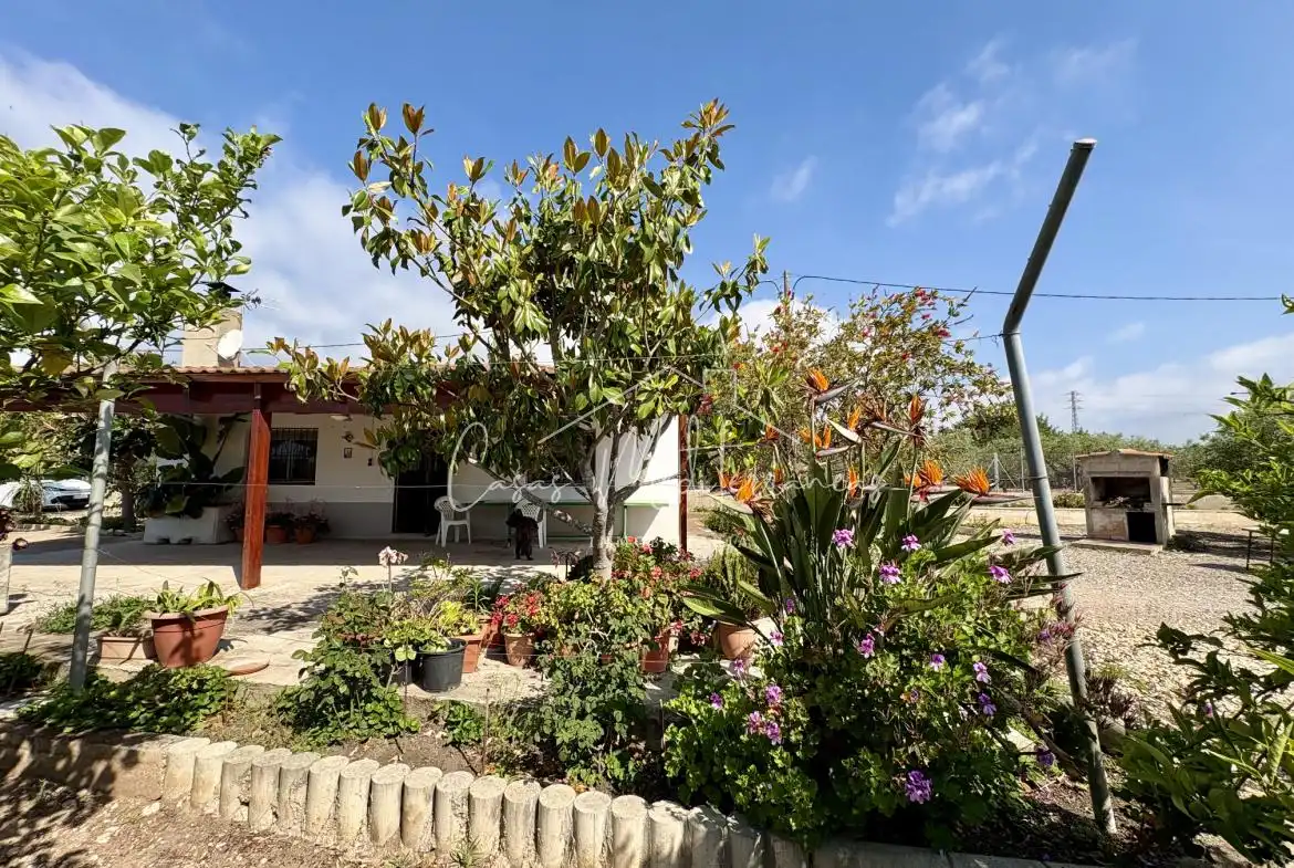 Jardí de Finca rústica en venda en Mont-roig del Camp amb Aire condicionat, Calefacció i Jardí privat