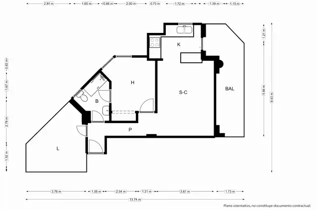Piso en venta en Calpe / Calp