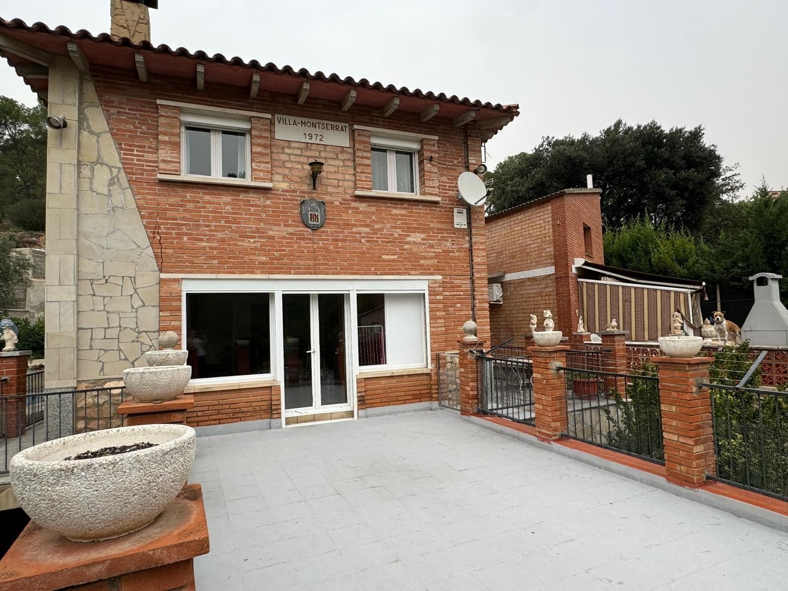 Exterior view of House or chalet for sale in Fonollosa  with Air Conditioner, Heating and Private garden