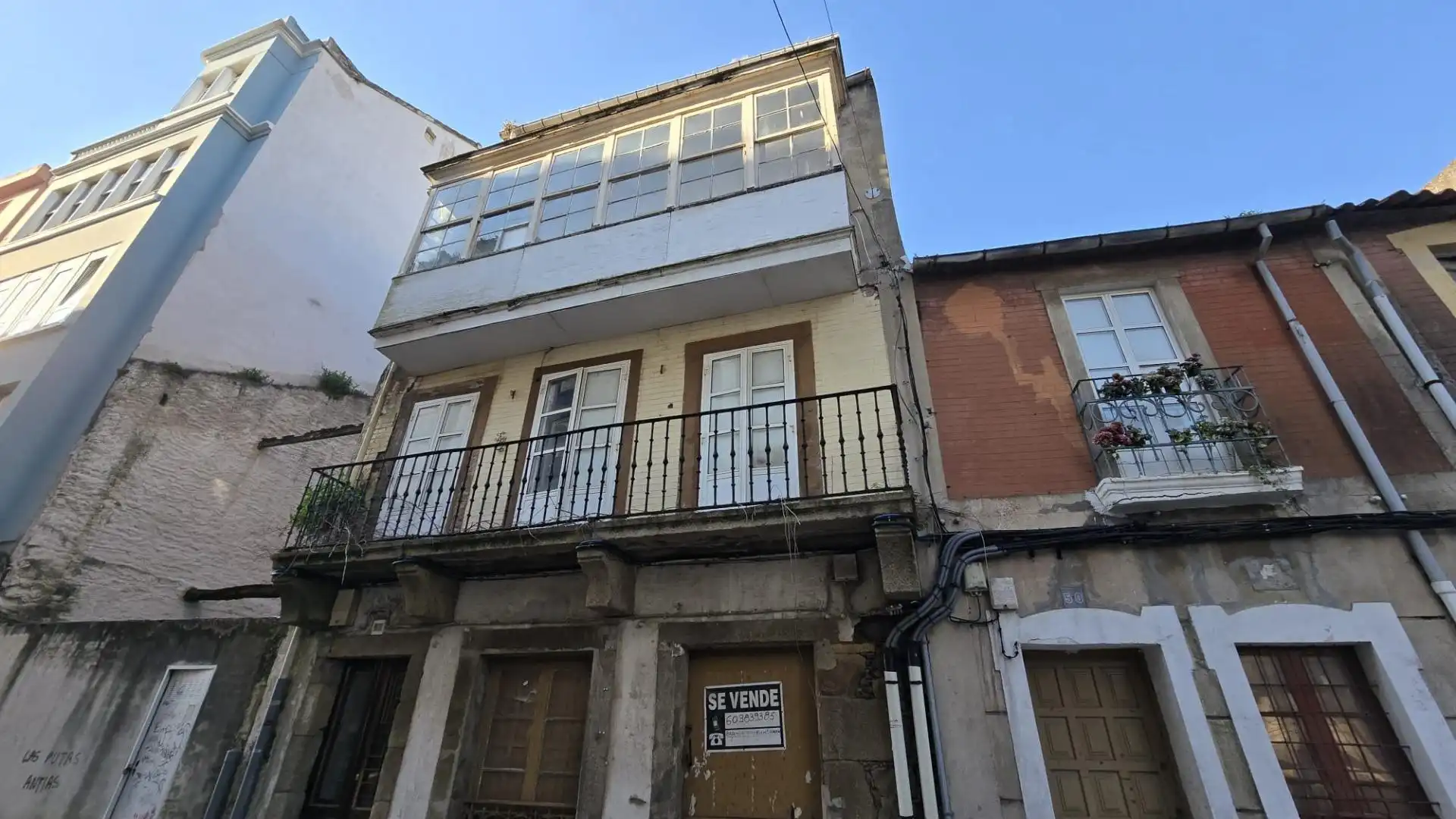 Exterior view of Flat for sale in Ferrol  with Terrace