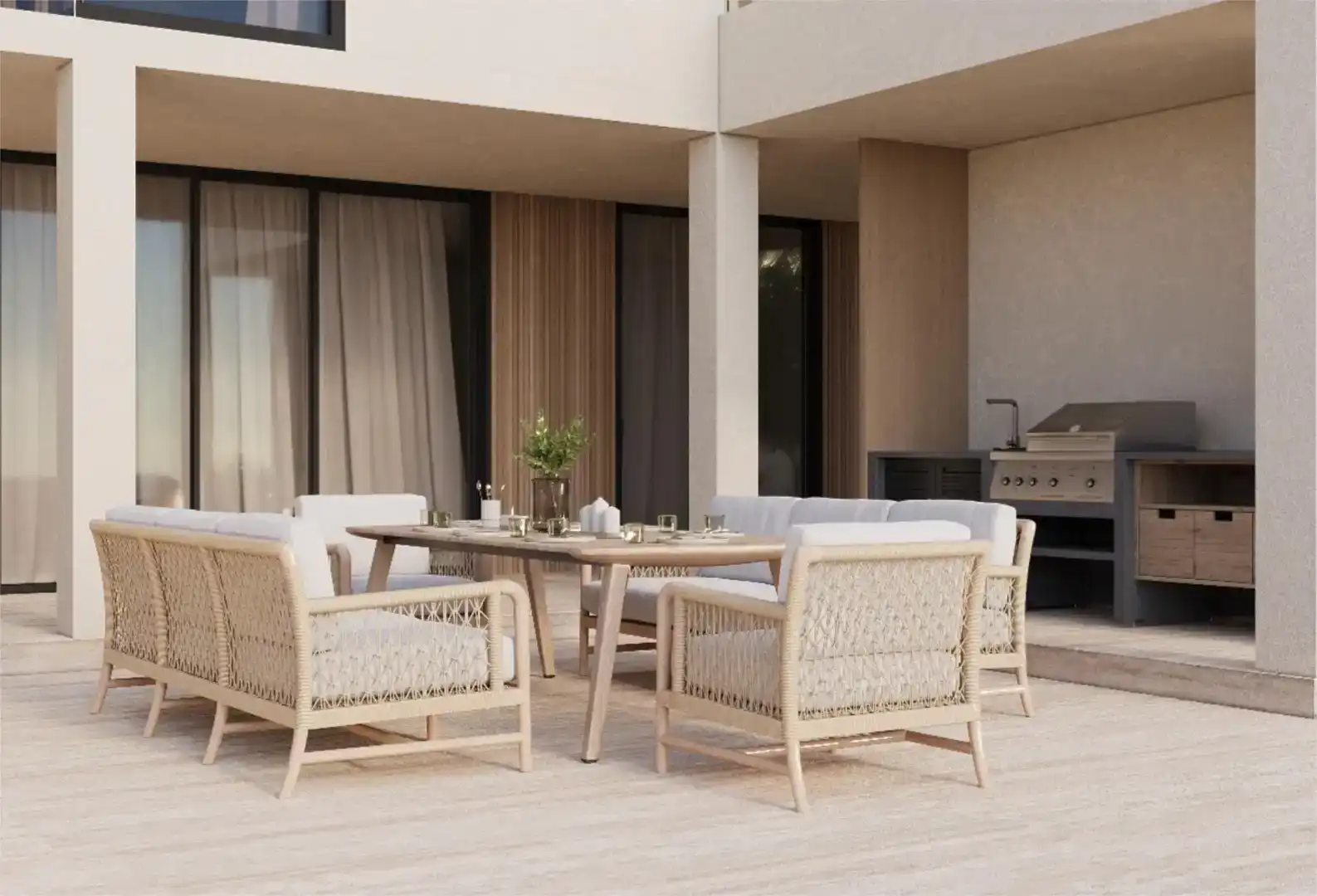 Terraza de Casa o chalet en venta en Calpe / Calp con Piscina