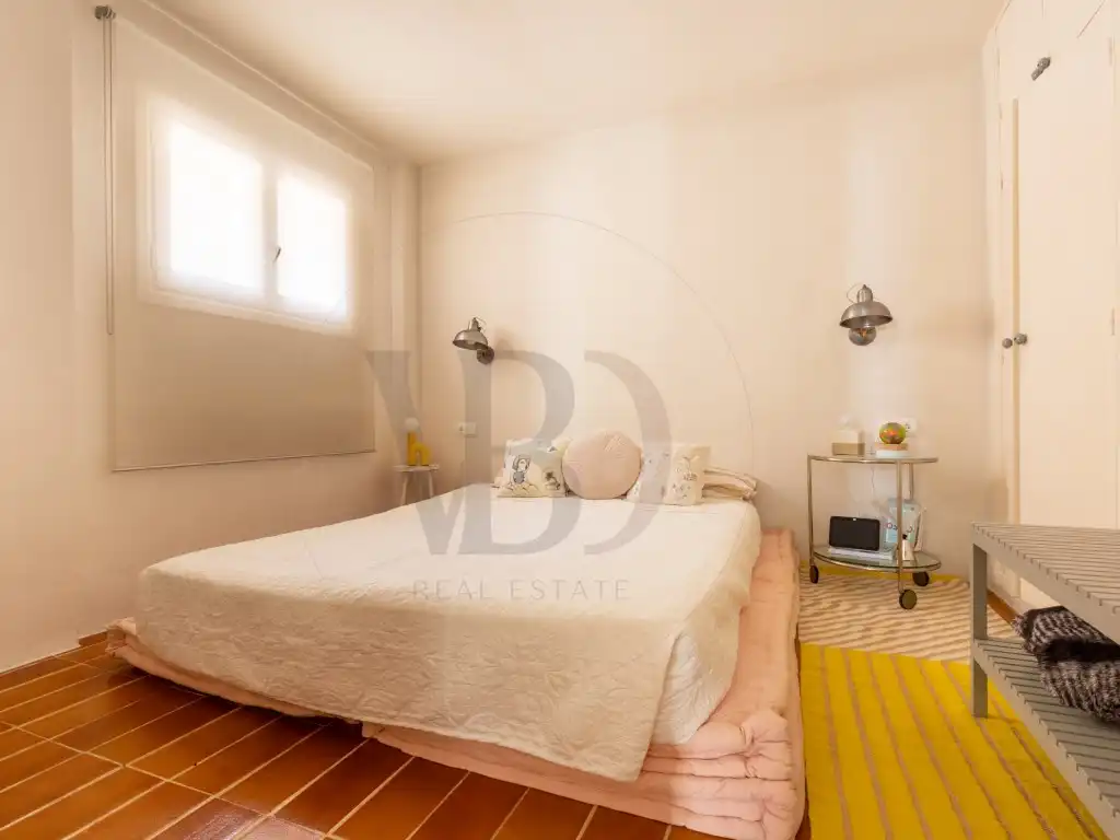 Dormitori de Casa adosada de lloguer en Santa Eulària des Riu amb Aire condicionat i Piscina comunitària