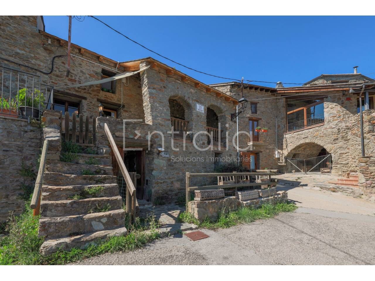 Vista exterior de Casa o xalet en venda en Ribes de Freser amb Terrassa