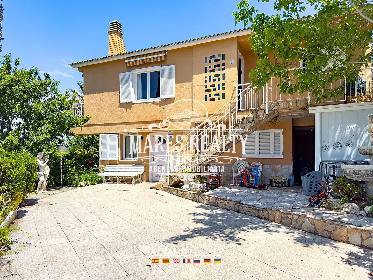 Vista exterior de Casa o xalet en venda en Lloret de Mar amb Aire condicionat, Calefacció i Jardí privat