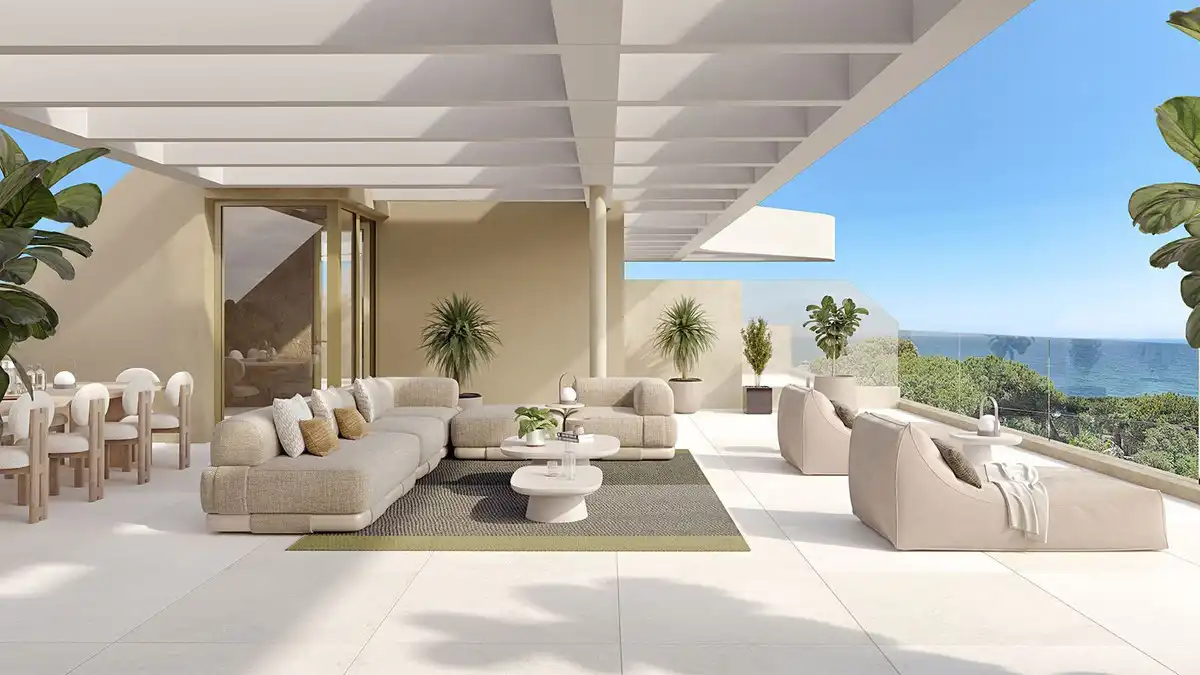 Terrassa de Àtic en venda en Mijas amb Aire condicionat, Jardí privat i Terrassa