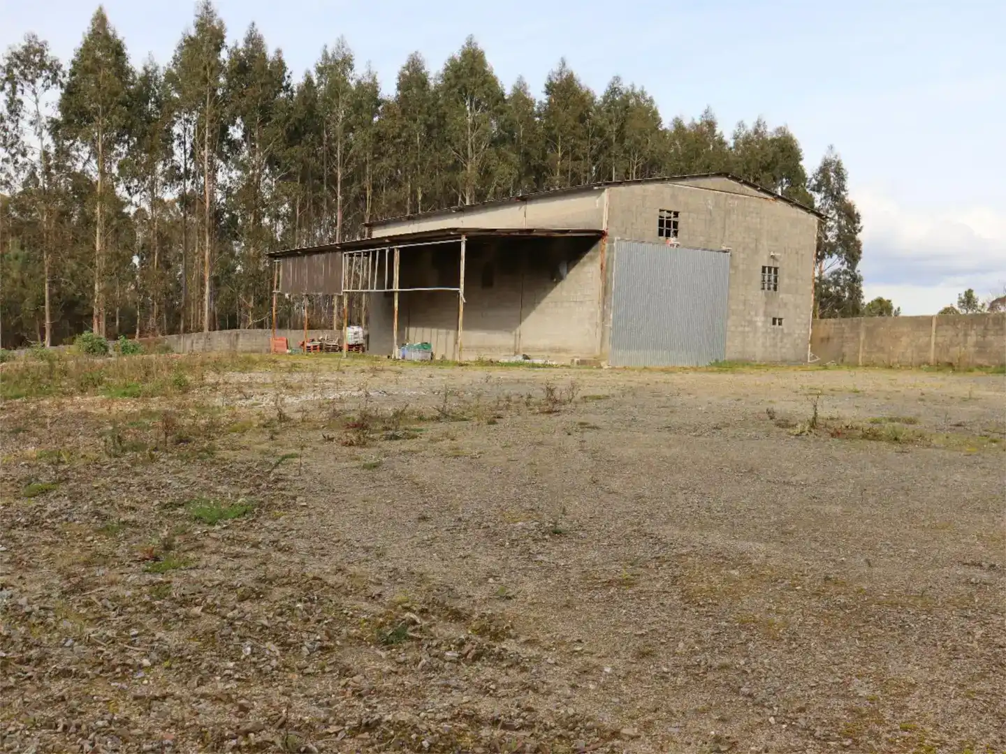 Exterior view of Industrial buildings for sale in Abegondo