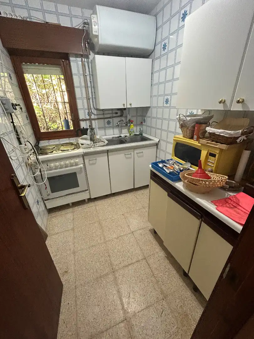Cocina de Casa adosada en venta en Castrillo del Val con Calefacción, Jardín privado y Parquet