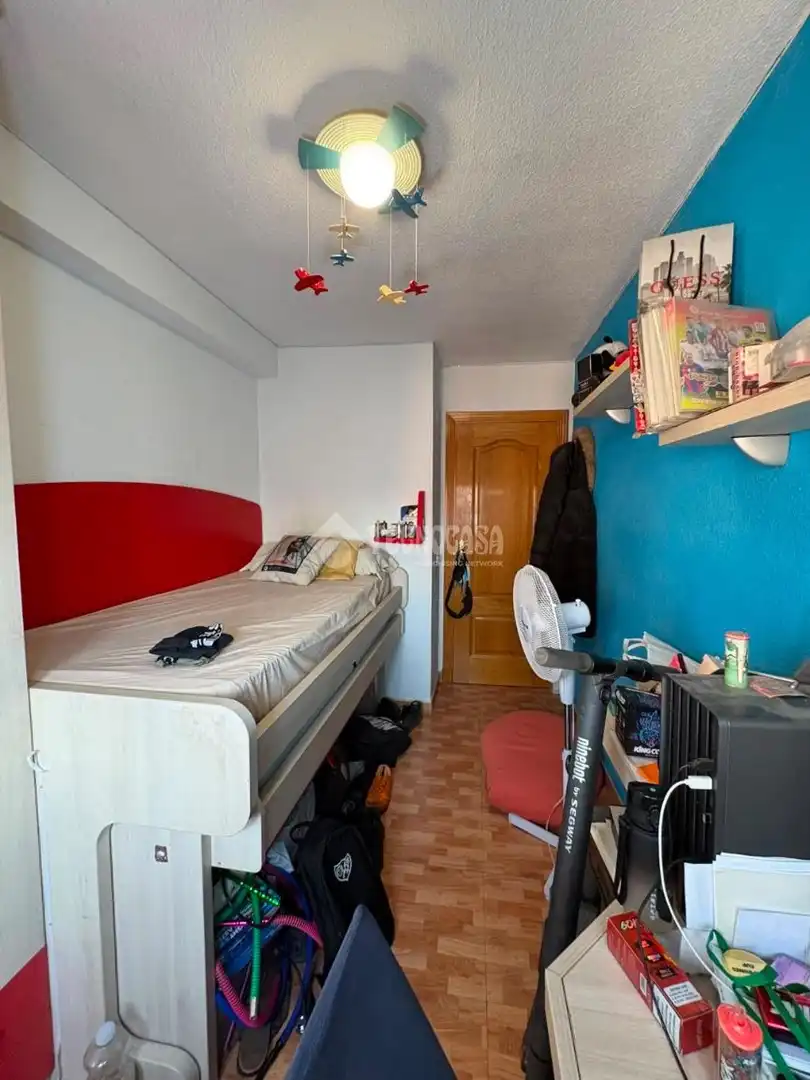 Schlafzimmer von Wohnung zum Verkauf in Madrid mit Klimaanlage, Heizung und Abstellraum