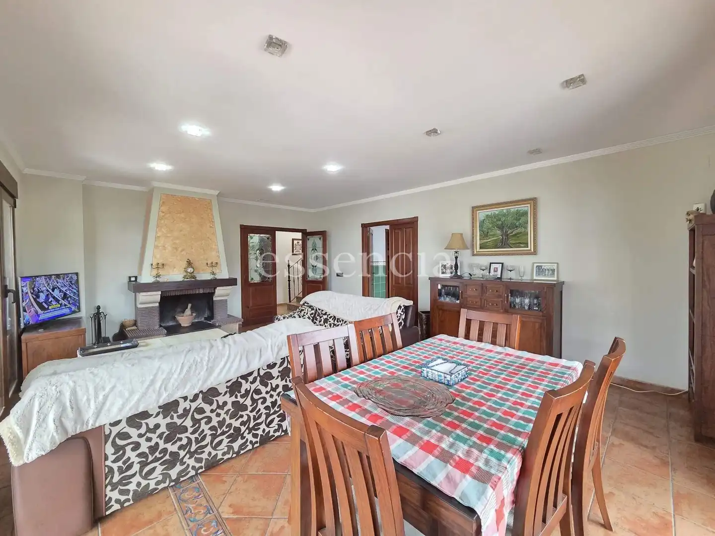 Living room of Houses for sale in Terrateig  with Air Conditioner, Private garden and Terrace