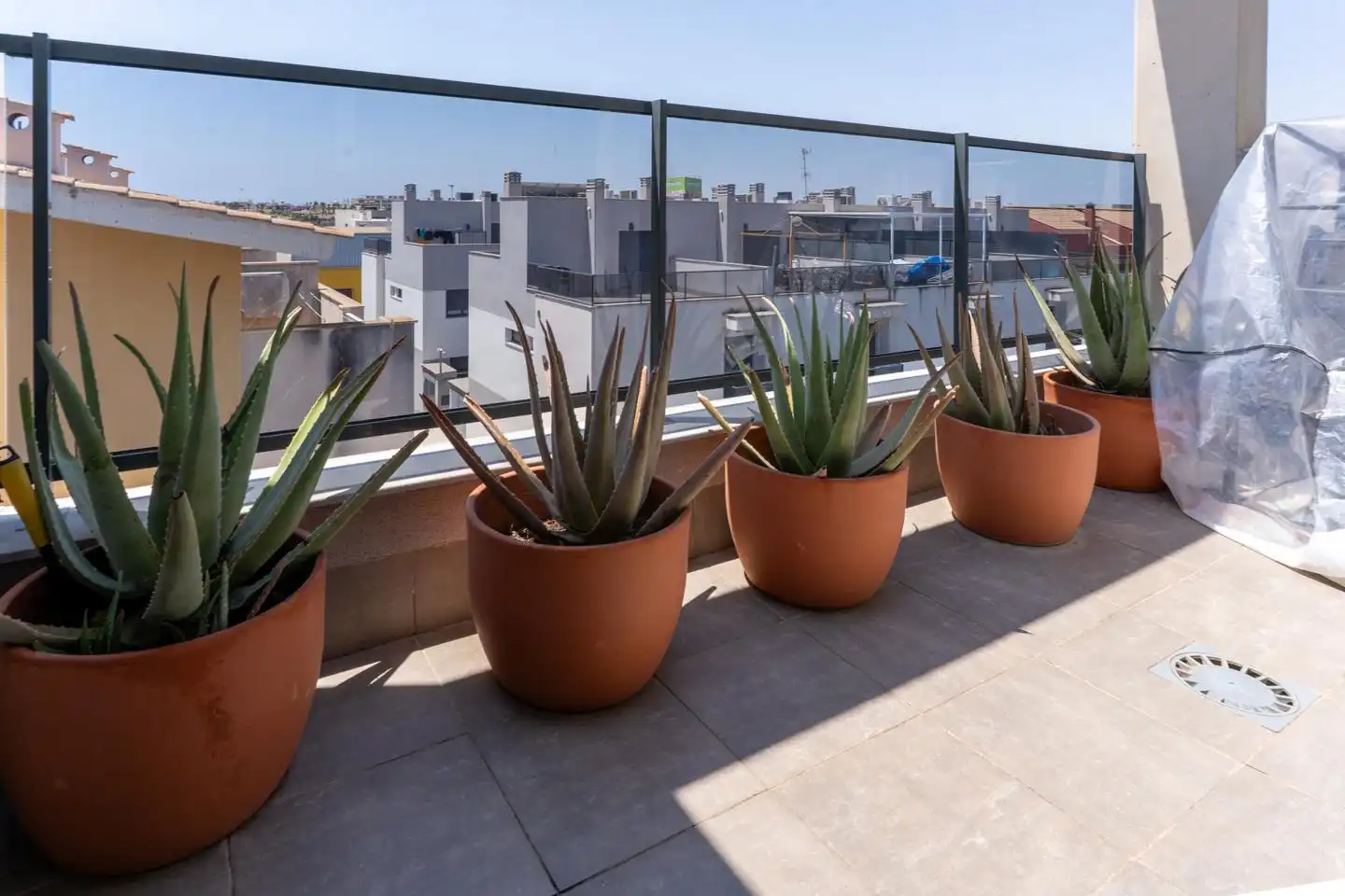 Terraza de Casa adosada en venta en Santa Pola con Aire acondicionado, Calefacción y Parquet