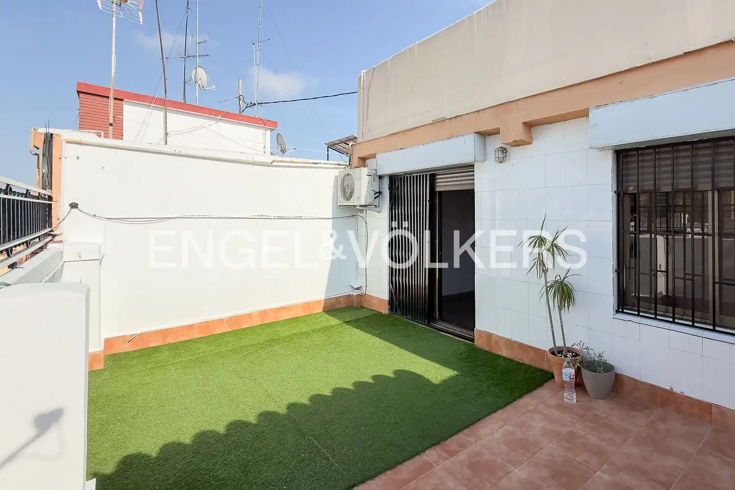 Terrassa de Pis de lloguer en Valencia amb Aire condicionat, Calefacció i Parquet