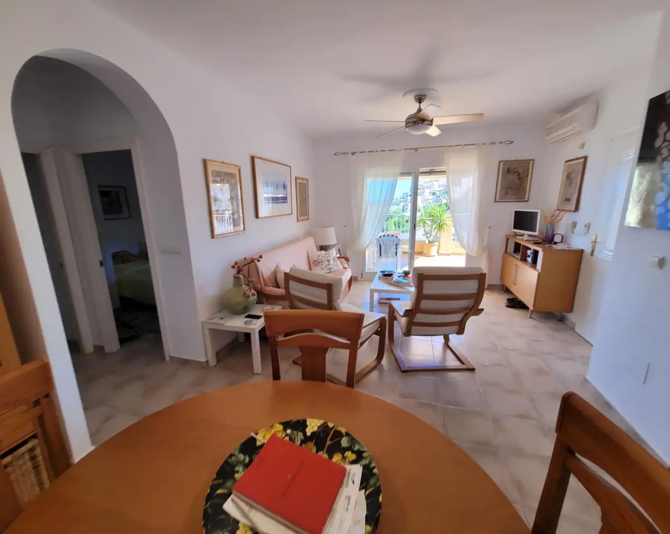 Living room of Apartments for sale in Mojácar  with Air Conditioner, Heating and Terrace