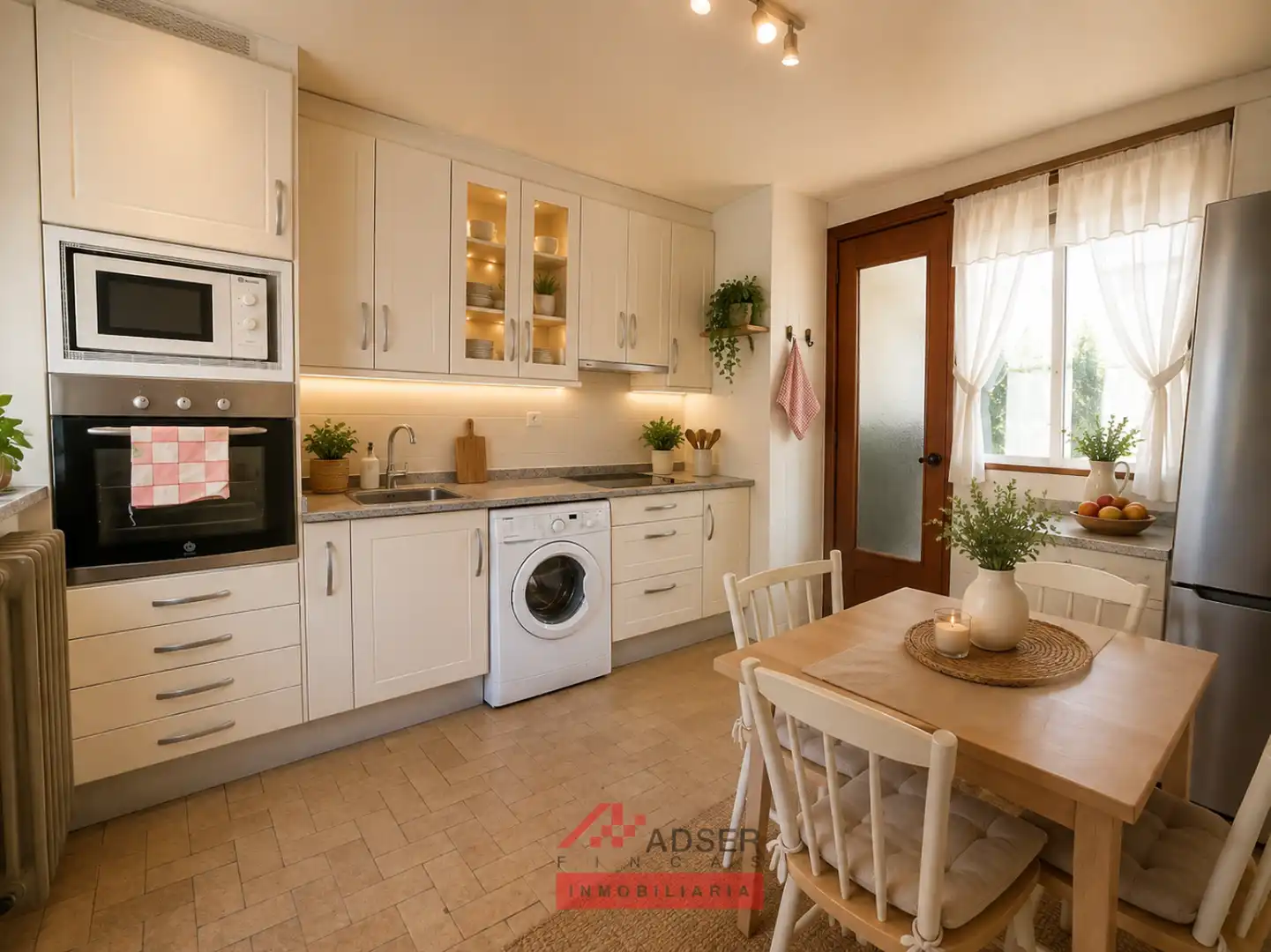 Kitchen of Flat for sale in  Logroño  with Parquet flooring and Terrace