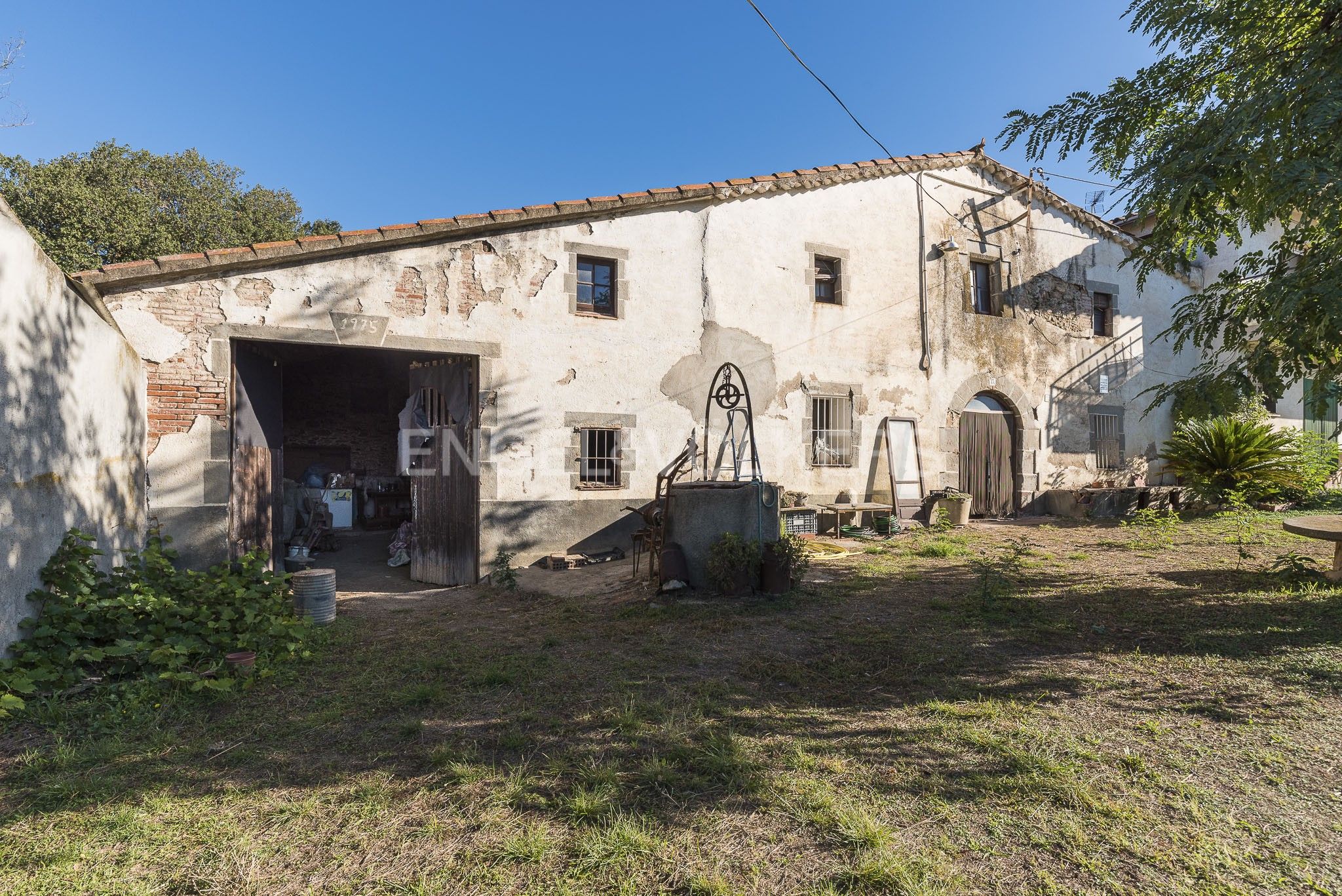 Vista exterior de Finca rústica en venda en Sant Pere de Vilamajor amb Calefacció, Jardí privat i Terrassa