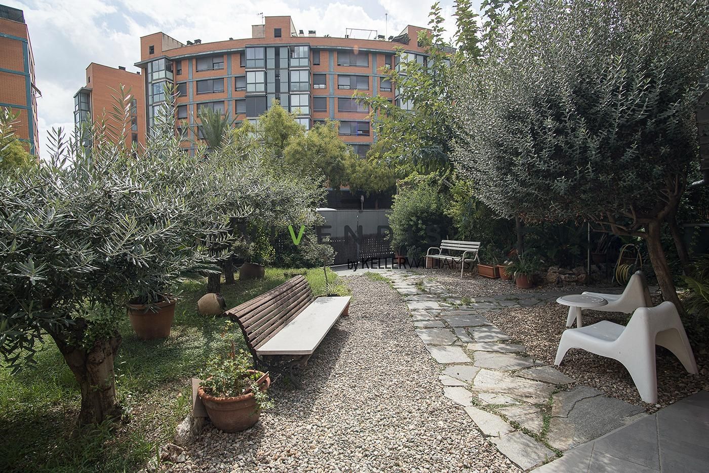 Garden of Flat for sale in Sant Andreu de la Barca  with Air Conditioner, Heating and Private garden