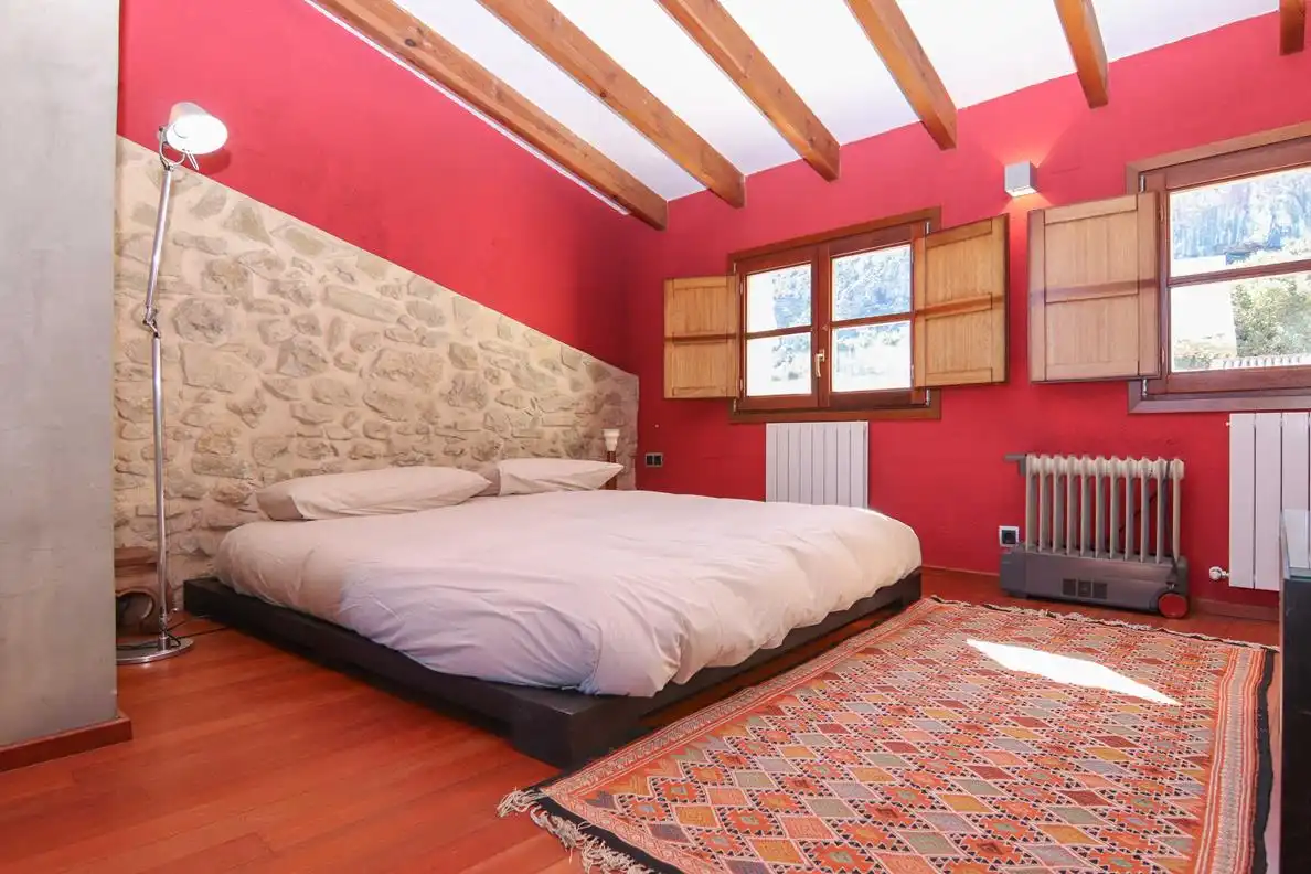 Habitación de Finca rústica en venta en La Vall de Laguar con Calefacción, Terraza y Trastero