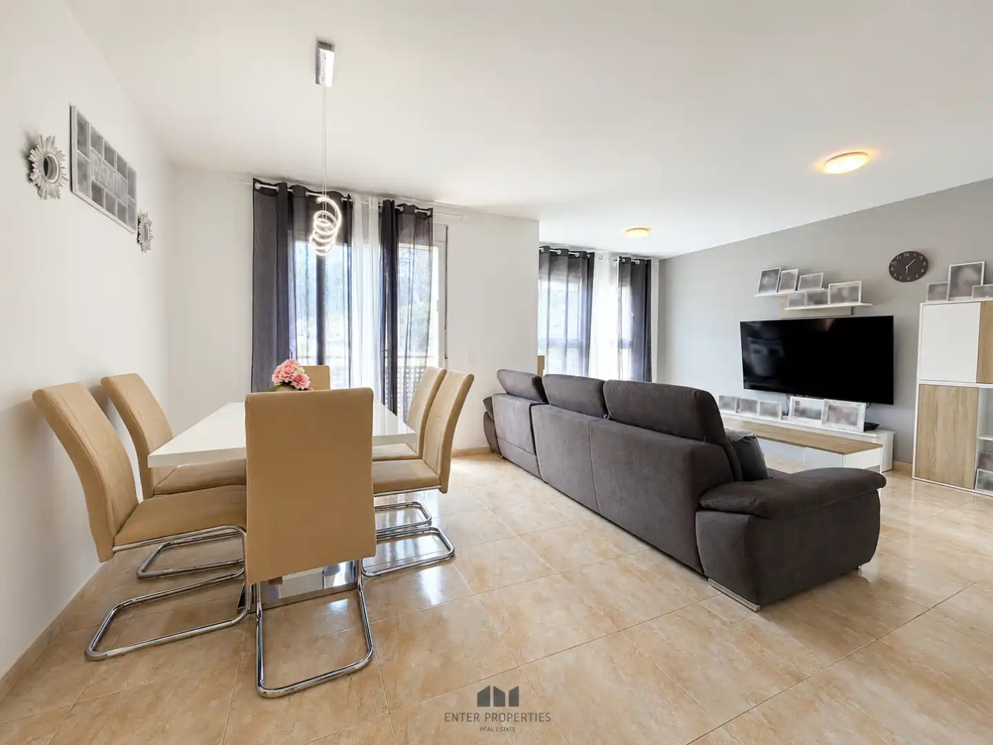 Living room of Flat for sale in Teulada  with Air Conditioner, Terrace and Balcony