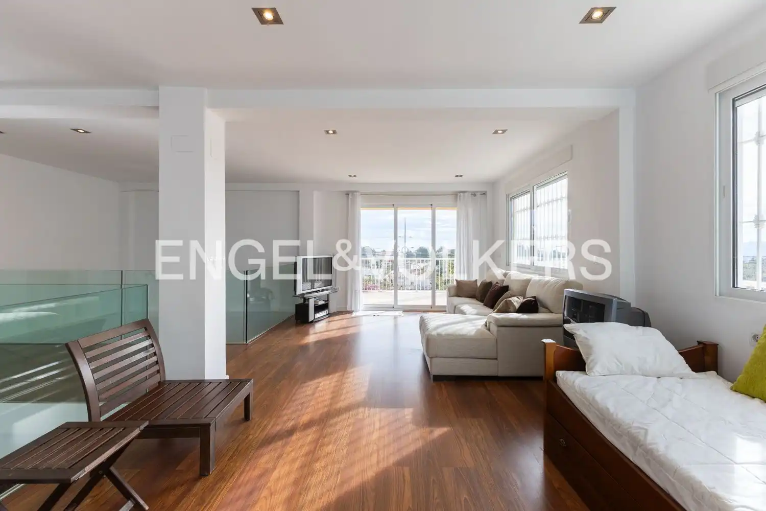 Sala de estar de Casa o chalet en venta en Alfarb con Calefacción, Jardín privado y Parquet