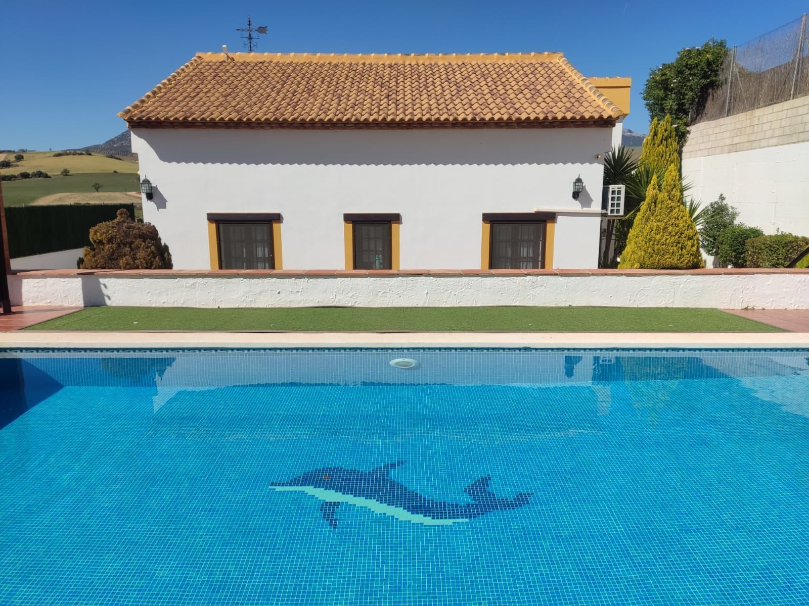 Piscina de Casa o chalet en venta en Casabermeja con Aire acondicionado, Calefacción y Jardín privado