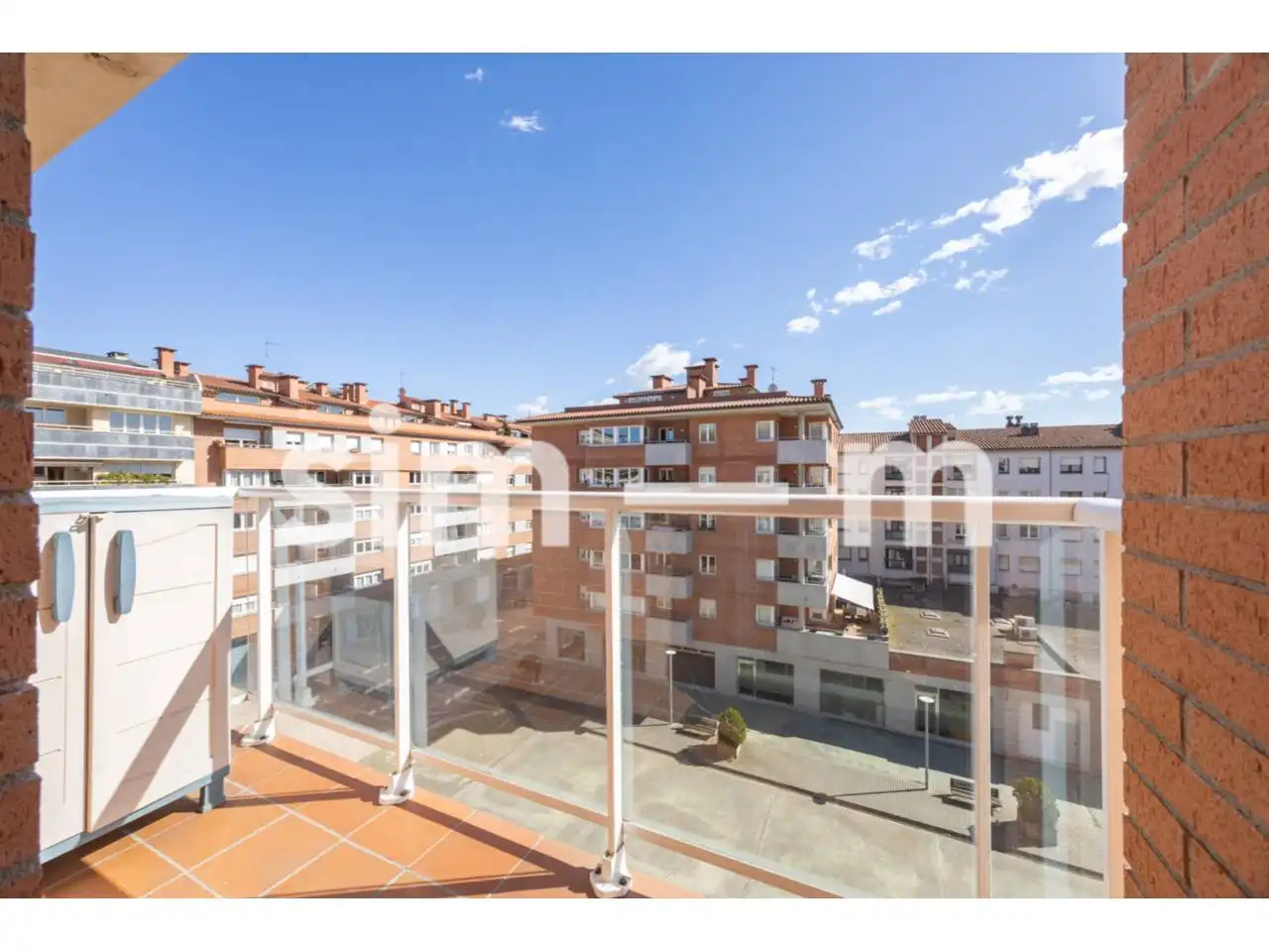 Vista exterior de Piso en venta en Vic con Calefacción, Amueblado y Balcón