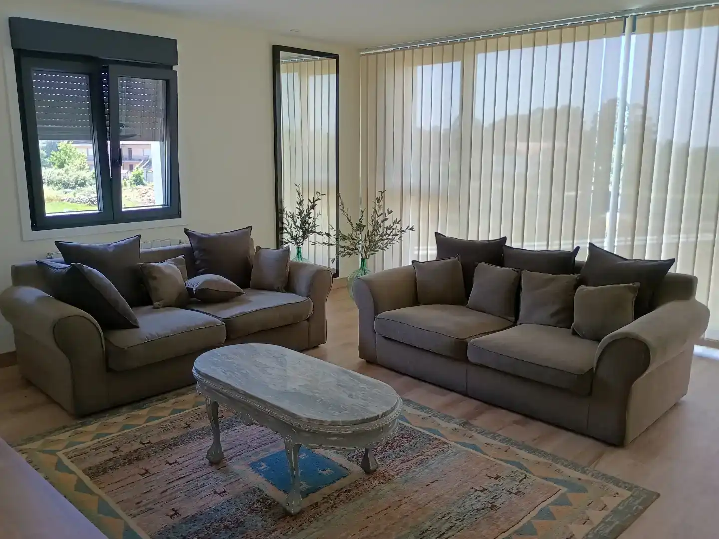 Sala d'estar de Casa o xalet en venda en Moraña amb Piscina