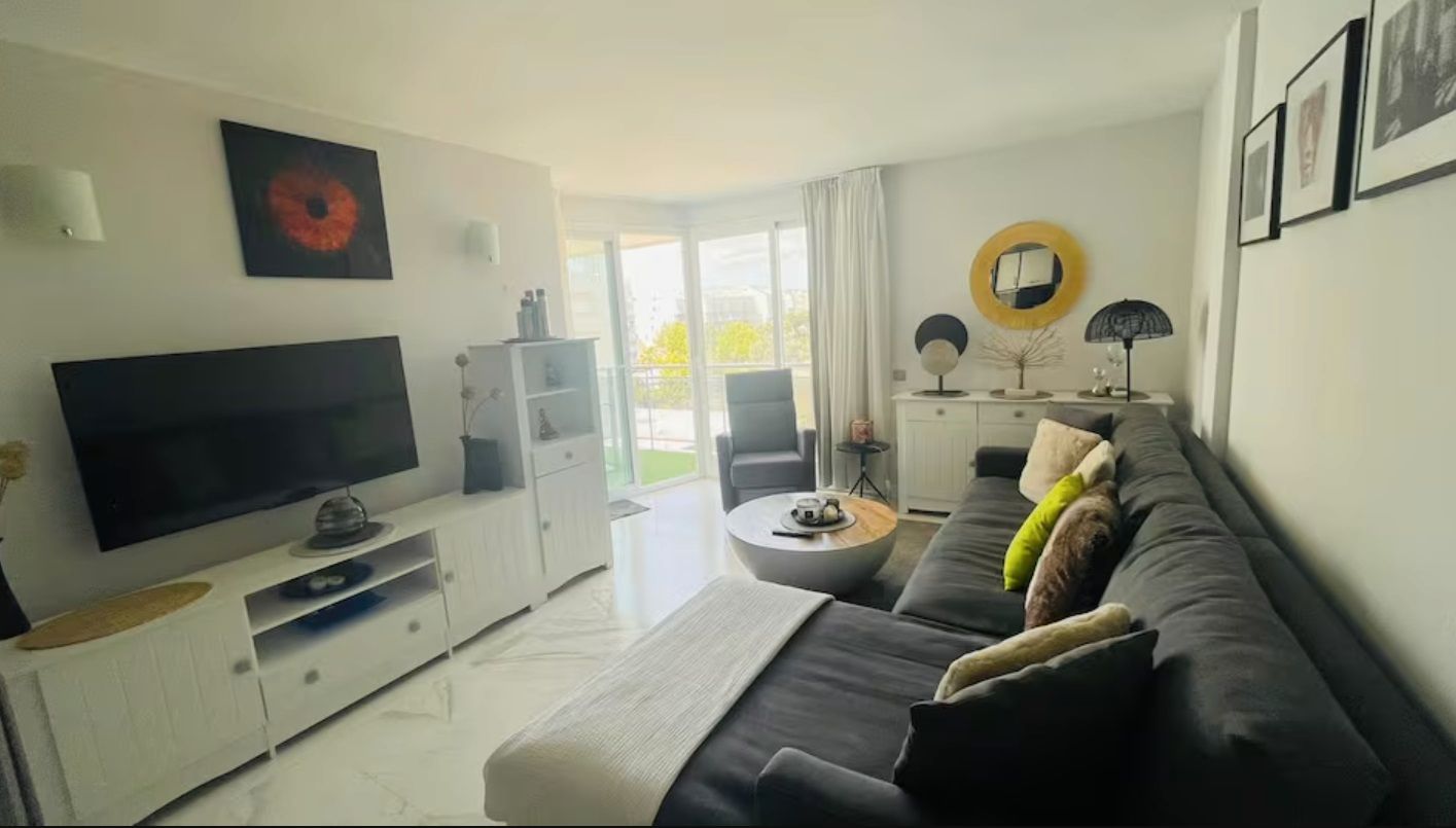 Sala de estar de Apartamento de alquiler en Eivissa con Aire acondicionado, Calefacción y Parquet