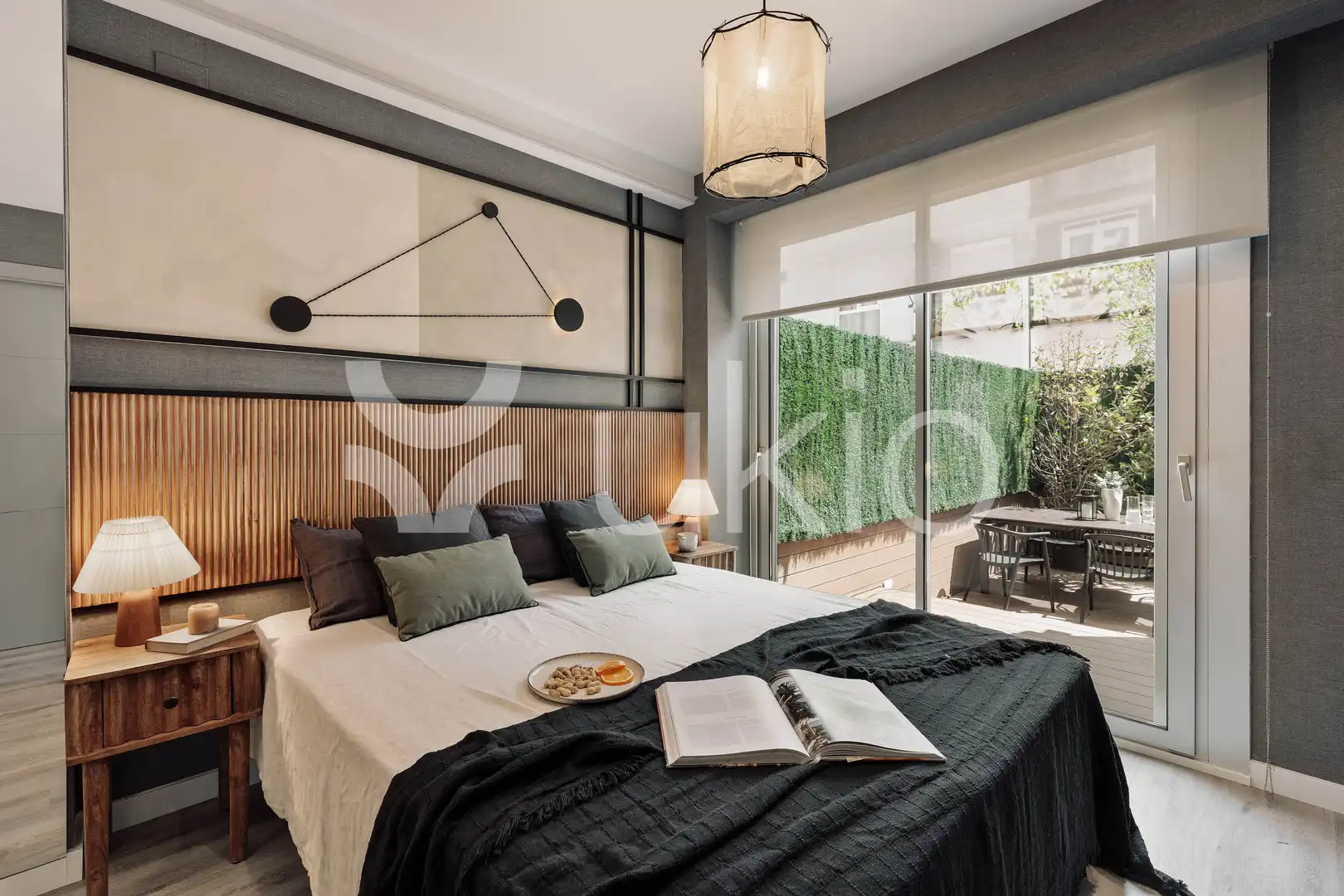 Bedroom of Apartments for rent in Barcelona  with Air Conditioner, Heating and Terrace