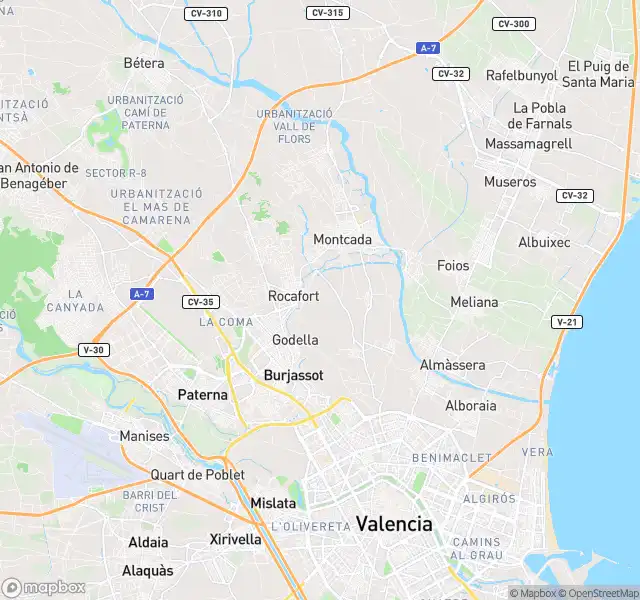 Vista exterior de Piso en venta en Valencia